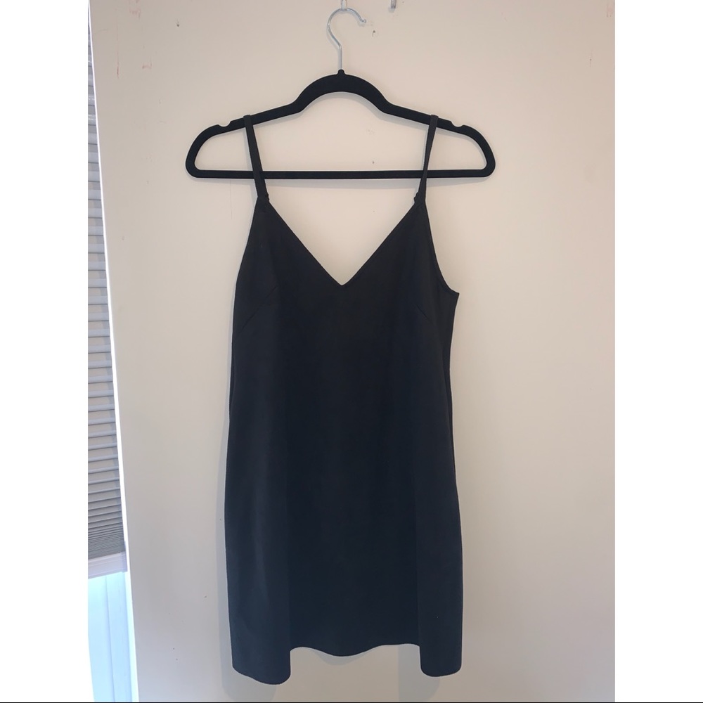 Aritzia Wilfred Suede Slip Dress